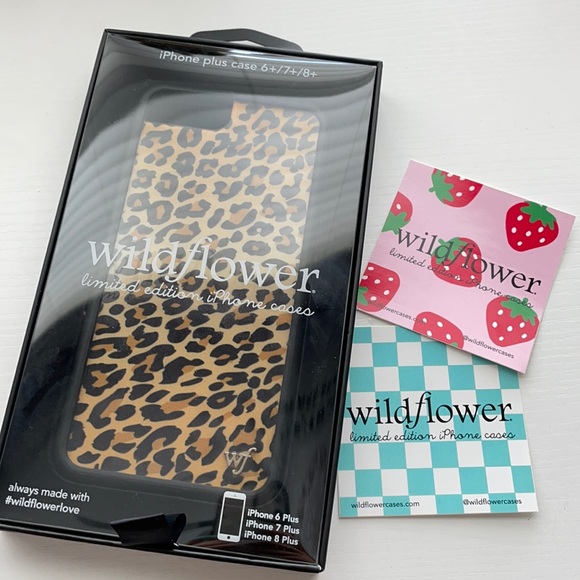 Cheetah print Wildflower IPhone case - Picture 4 of 4